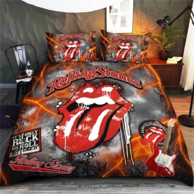 The Rolling Stones Bedding set  Duvet Cover Pillowcase Comforter Cover – ANH6249 - Image 1 of 4