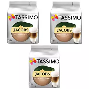TASSIMO Kapseln Jacobs Typ Latte Macchiato Classico T Discs 3 x 8 Getränke - Bild 1 von 5