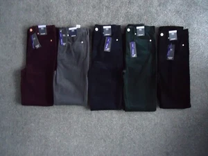 M&S THE SIENNA STRAIGHT LEG CORDS CORDUROY TROUSERS SIZE 6 NEW VARIOUS COLOURS - Picture 1 of 6