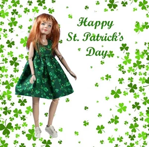 St. Patrick dress for 12" Anne - Picture 1 of 1