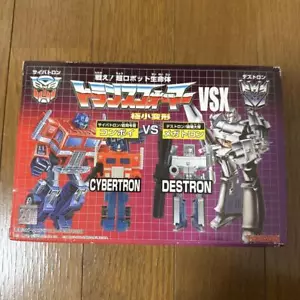 TAKARA Transformers VSX Cybertron Optimus Prime vs Destron Megatron Japan - Picture 1 of 6