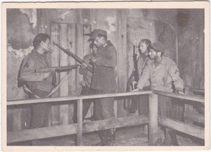 1963 DONRUSS COMBAT! #34 "TAKING A PRISONER!"!! VERY TOUGH SET!!!