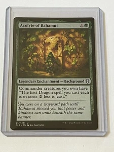 Acolyte of Bahamut 212 MTG Battle for Baldurs Gate 2022 Near Mint Non Foil - Picture 1 of 13
