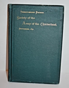 *Original* 1891 22nd Reunion of the Society of the Army of the Cumberland - Picture 1 of 6