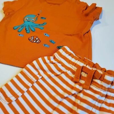 Gymboree 0-3 mo Octopus Hugs Snorkel two piece Set NWT - Image 1 of 2