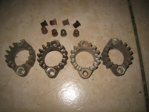 FZR 1000 2LA 2GH Auspuff Krümmer halter schellen set exhaust manifold bracket - Bild 1 von 2