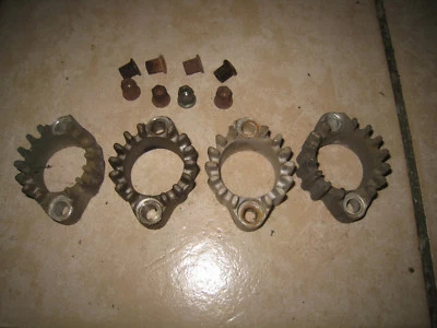 FZR 1000 2LA 2GH Exhaust Manifold Holder Clips Set Bracket - Image 1 of 2