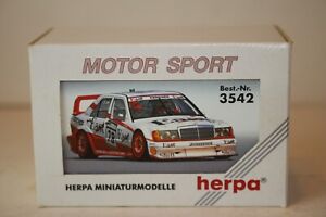 Herpa Motor Sport 3542 Mercedes AMG 190 Racing Rally Car 1:87 Scale HO