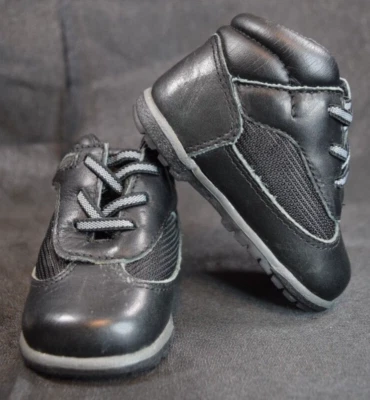 Botas Timberland Niño Pequeño Infante Suelas Duras Botas Negras Talla 1 Cierre de Gancho/Bucle Foto 1 de 4