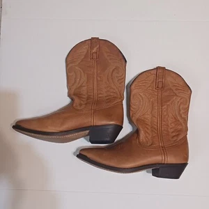 Masterson RB7450 Womens Size 9.5 M Light Brown Leather Cowboy Western Boots - Picture 1 of 10
