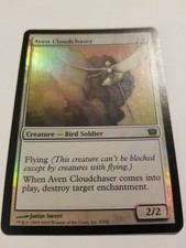 1X FOIL Aven Cloudchaser MTG Magic 9TH EDITION 3/320