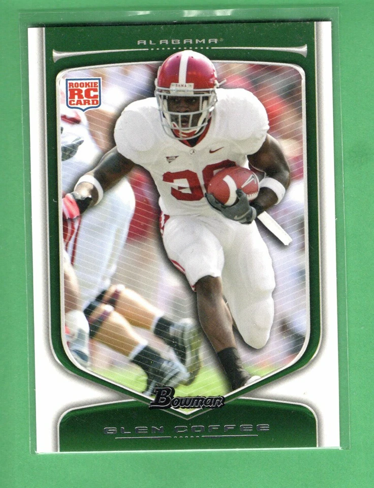 *2009 Bowman Rookie  White Border GLEN COFFEE  no.122 49ers #101/299 - Image 1 of 1