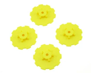 JConcepts Hazard Wheel Dish (Yellow) (4) (SC5M) [JCO3344YD] - Picture 1 of 2