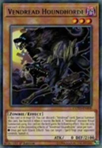 Vendread Houndhorde COTD-EN000 Unlimited* X 3 Mint YUGIOH Rare English - Picture 1 of 1