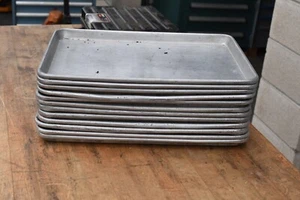 Aluminum baking sheets, 13" x 18" x 1", 12 pc, commercial grade - Picture 1 of 8