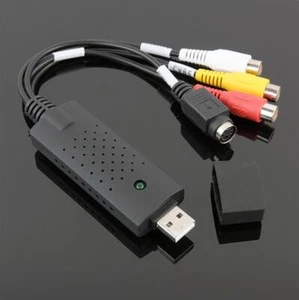 Single Channel USB Video Capture Audio AV Data Adapter for Windows 2000 XP/Vista - Picture 1 of 6