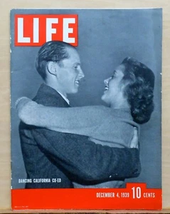 Life Magazine - Dec. 4, 1939 - UCLA students, Joe DiMaggio wedding, Wright Field - Picture 1 of 1