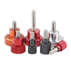 M6 Knurled Thumb Screw Stainless Steel and Aluminum Bolt Grip Knob DIY Fastening - Picture 1 of 6