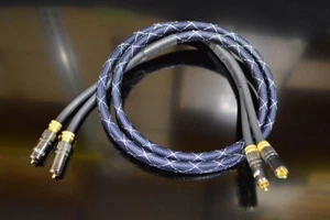 Zaolla Silverline RCA Audio Interconnects - 1.5M (5 foot) Pair - Picture 1 of 2