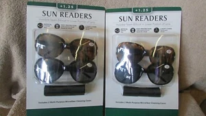 2 Icon Eyewear Womens Sun Readers - Bifocal -UV 400 +1.25 Spring Hinges (RG 16) - Picture 1 of 4
