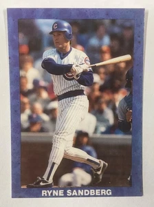 1990 Broder Blue Border Ryne Sandberg - Chicago Cubs - Bild 1 von 2