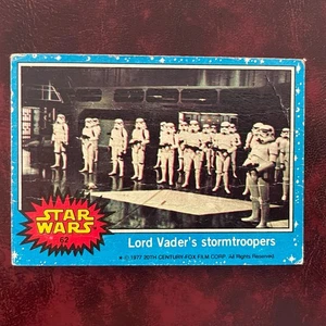 1977 Topps STAR WARS Blue Set LORD VADER'S STORMTROOPERS #62* - VG/VG-EX - Imagen 1 de 2
