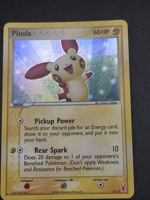 Plusle 6/12 EX Trainer Kit 2: Plusle & Minun Holo - Image 1 of 4