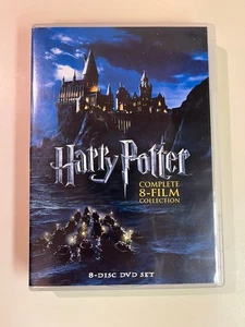 Harry Potter Complete 8-Film Collection DVD, Read for 8 Movies - Picture 1 of 7