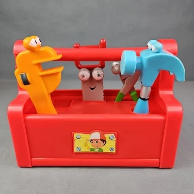 Handy Manny Singing Dancing Talking Toolbox w/ Tools 2007 Works **NOT COMPLETE** - Image 1 of 4