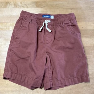 Boys Old Navy Drawstring Burnt Brown Shorts Size 10-12 Large. - Picture 1 of 6