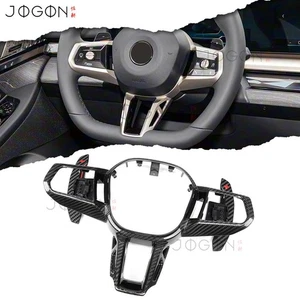 Paleta de cambio de carbono para BMW G60 G61 G70 M5 G90 530i 540i 24+ moldura del volante - Imagen 1 de 16