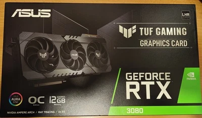 ASUS RTX 3080 12GB TUF Gaming OC Graphics Card - PC GPU - Image 1 of 4