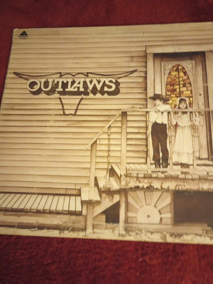 The Outlaws self-titled LP Vinyl Record 1975 Arista Southern Rock Classic Rock - Image 1 of 4