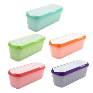 Ice Cream Container Large Storage Container for Refrigerator Freezer Sorbet - Picture 1 of 25