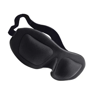 Soft Travel Sleep Eye Cover 3D Memory Foam Padded Shade-Cover Sleeping Blindfold - Picture 1 of 11