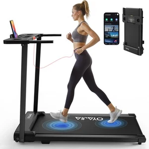 Cinta de correr para el hogar plegable con pasamanos 2 CV, 1-12 km/h, 150 kg, para Hlawzgaaovfz - Imagen 1 de 20