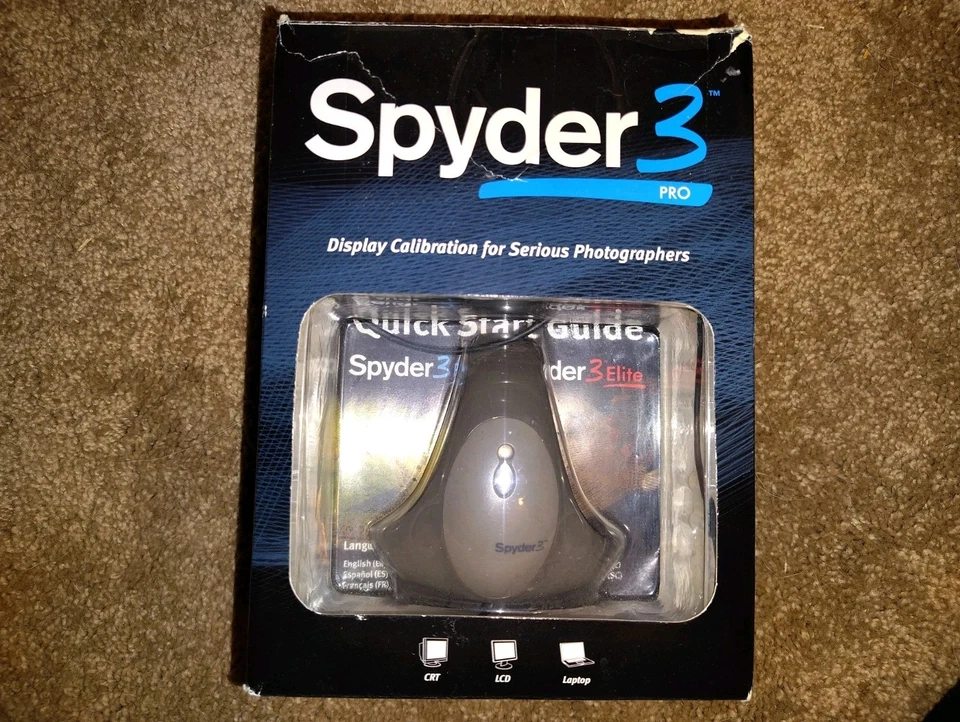 SPYDER 3 Pro Computer Monitor Display Calibration for Photography - Image 1 of 4