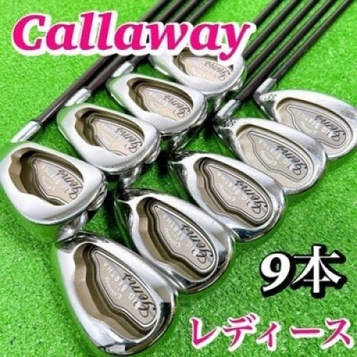 【豪華9本】キャロウェイ ビッグバーサ gems レディースアイアン 初心者 豪華9本】キャロウェイ ビッグバーサ gems レディースアイアン 初心者