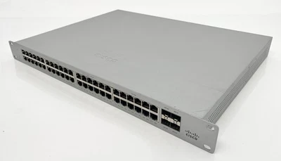 Cisco Meraki MS120-48LP 48-Port PoE Cloud Managed Stackable Gigabit Switch - Image 1 of 4