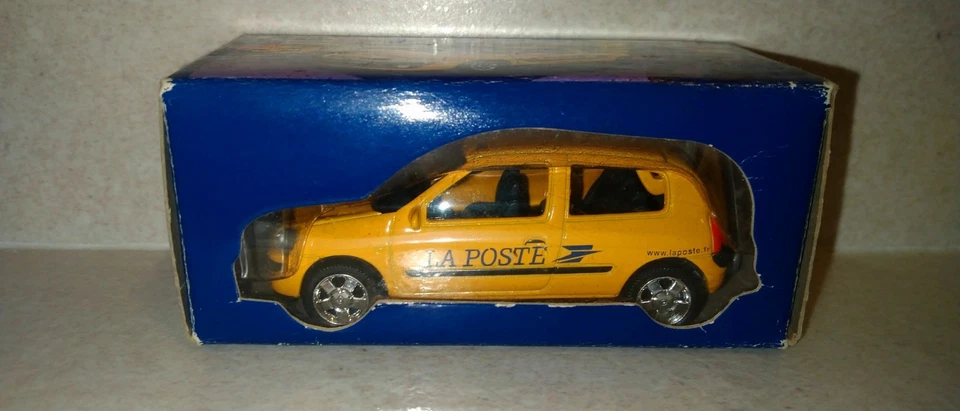 Norev 1:64 MINIJET Renault Clio 2 Phase 2 2001 POSTE FRANÇAISE - Immagine 1 di 1