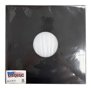 USDISC Record Inner Sleeves 12", LP, Polylined, Square Corners (Black) Lot - Bild 1 von 1