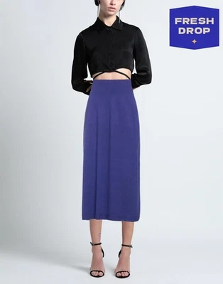 UVP 122€ TFTISM Kaschmir Strick Midi Rock One Size ungefüttert - Bild 1 von 4