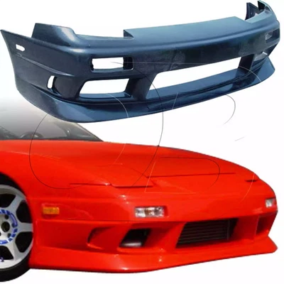 KBD ALL GP1 Style 1 Piece Polyurethane Front Bumper for 240SX Nissan 89-94 kbdp - Изображение 1 из 4