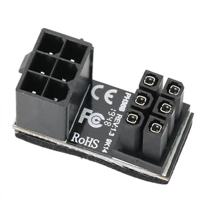 PH36B 6PIN 180° Angled Power Adapter Power Interface Converter Connector NEW - Afbeelding 1 van 9