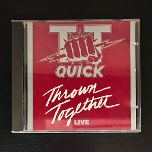 TT QUICK - THROWN TOGETHER LIVE Rare Album CD 1992 Rock Metal US Import - Picture 1 of 7