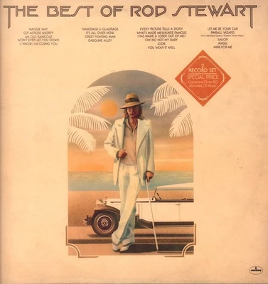 Rod Stewart Best of double LP vinyl UK Mercury 1977 in gatefold sleeve 6643030 - Image 1 of 4