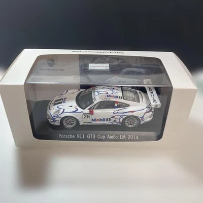 Modello Spark Porsche 911 991 GT3 Cup 2014 Le Mans Carrera Cup #26 Aiello 1/43 - Immagine 1 di 4