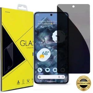 Privacy Tempered Glass Screen Protector Film CoverFor Google Pixel 8 Pro - Picture 1 of 6