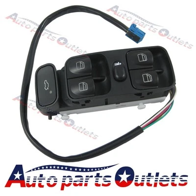 Interruptor de ventana maestro eléctrico para Mercedes Benz C320 C230 C240 C280 C350 2038200110 Foto 1 de 3