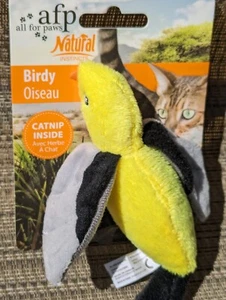 Giocattoli per Gatti di Qualità 2 per 1 con CatNip - Natural Instincts Birdy - 2 Pk (assortiti) - Foto 1 di 3